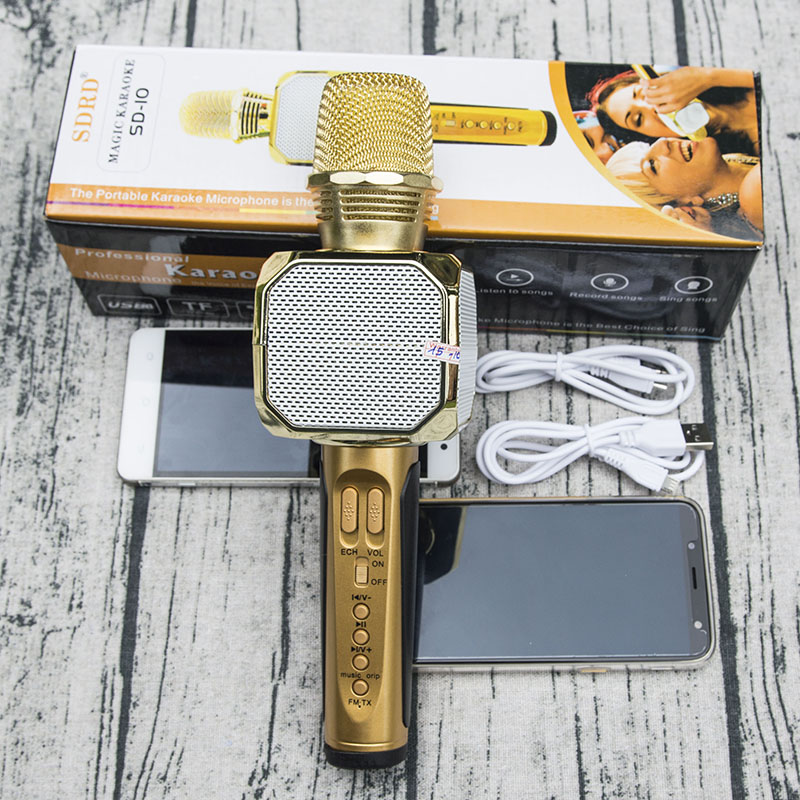 Mic hát karaoke kèm loa TX SD 10 tốt nhất