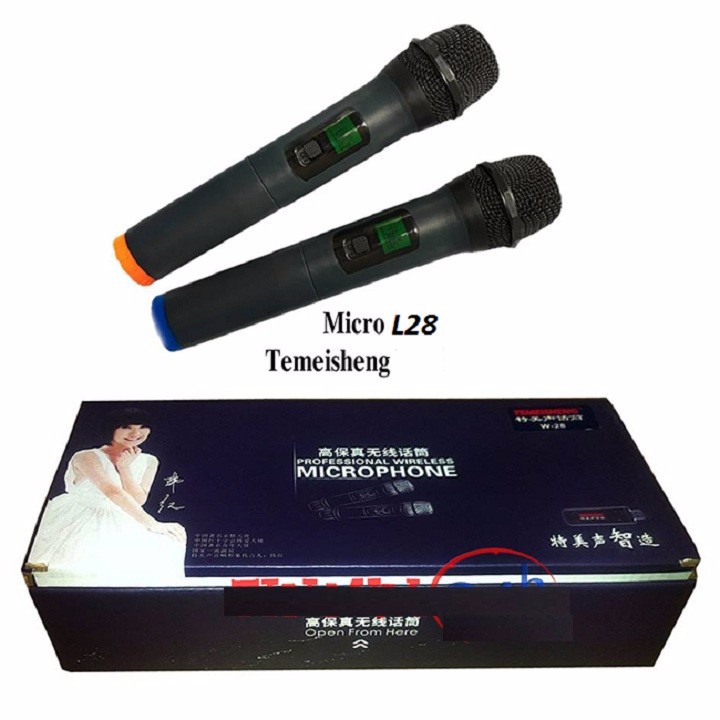 Micro không dây Temeisheng L28 bộ 2 cái