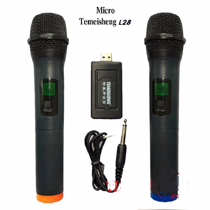 Micro không dây Temeisheng L28 bộ 2 cái
