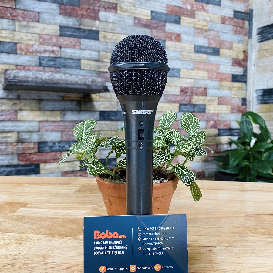 Micro có dây Shure 959 hát kraoke cực hay chính hãng