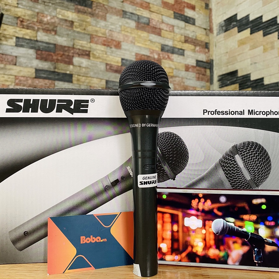 Micro có dây Shure 959 hát kraoke cực hay chính hãng
