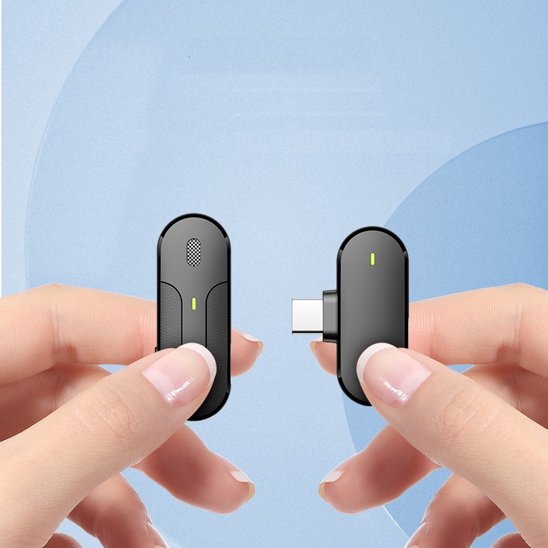 Micro cài áo không dây M8 cổng Type-C