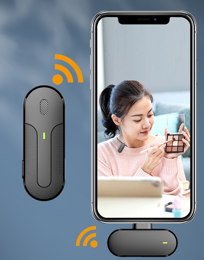 Micro cài áo không dây M8 cổng Type-C