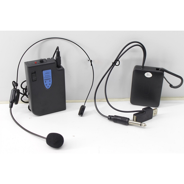 Micro không dây cài đầu + cài áo Davidson V-224