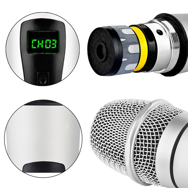 Micro không dây cao cấp Xingma PC K6 - Silver Version