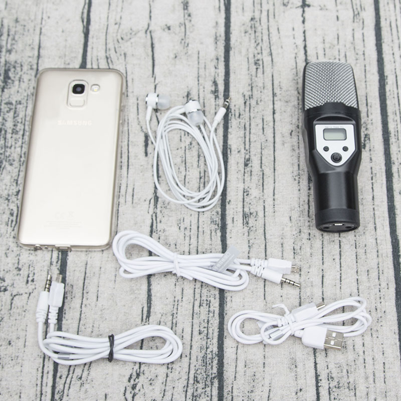 Bộ micro karaoke thu âm M5 - Bán hàng online cực tốt