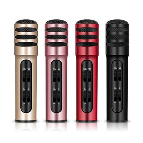 Mic thu âm 3 in1 livestream C7 - Hát trực tiếp trên điện thoại