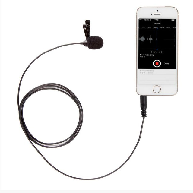 Mic thu âm BOYA BY LM10 cho điện thoại và máy tính bảng