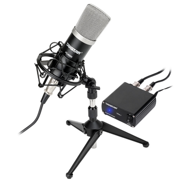 Mic thu âm chuyên nghiệp Takstar PC K500 - Tặng kèm nguồn 48V và 2 dây XLR