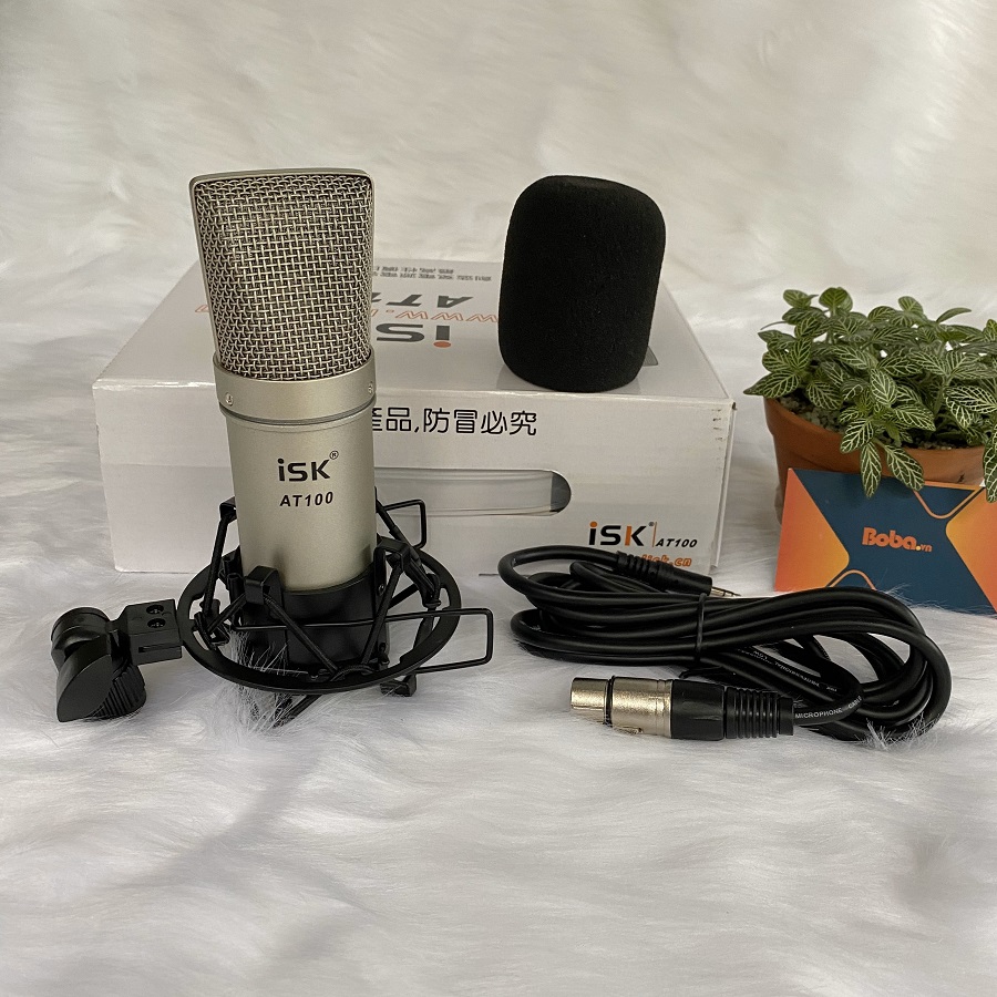 Mic thu âm ISK AT100 Hoa Vinh sử dụng - Micro đơn