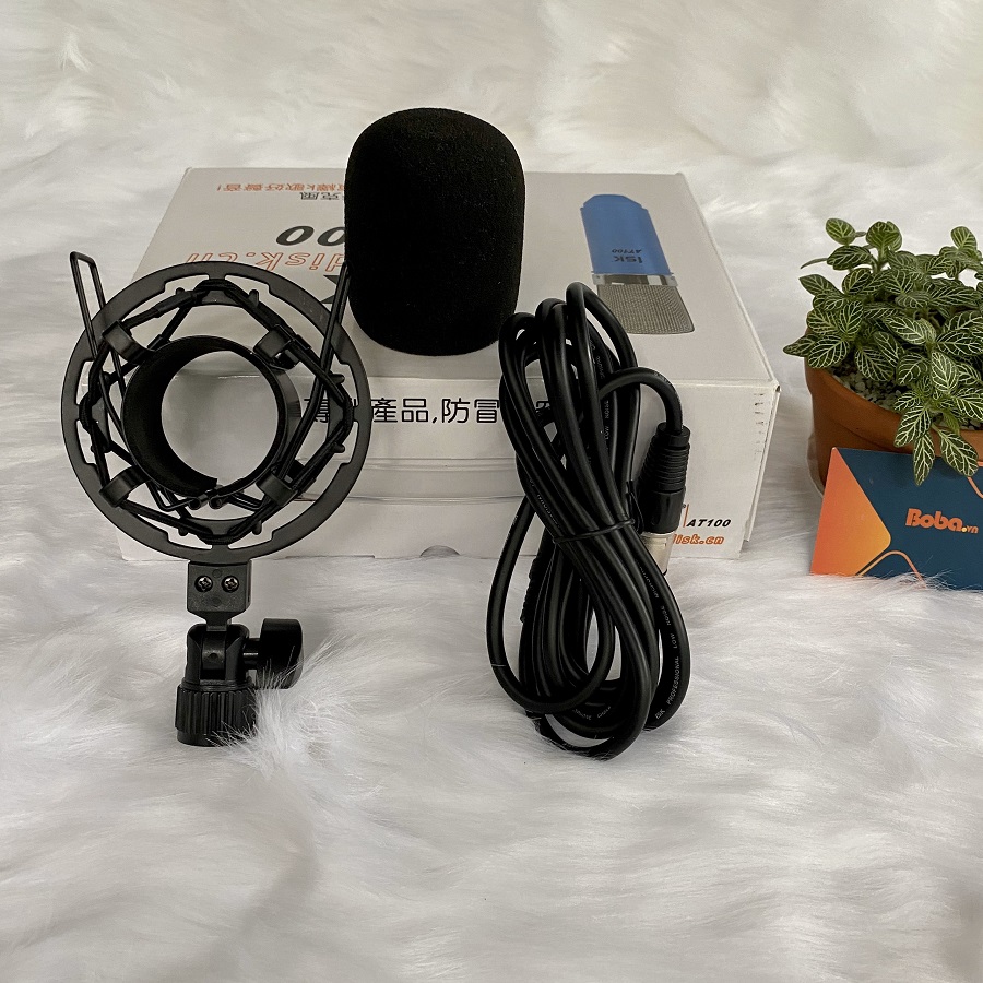 Mic thu âm ISK AT100 Hoa Vinh sử dụng - Micro đơn