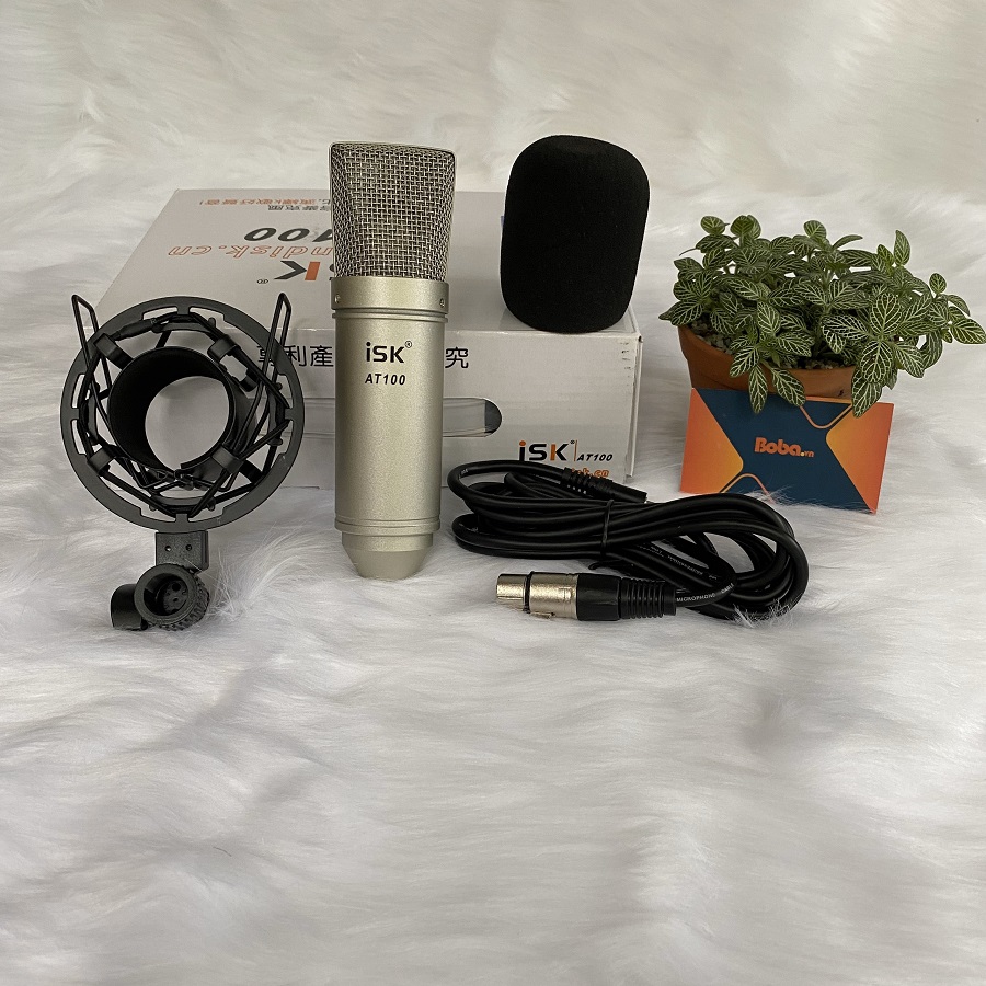 Mic thu âm ISK AT100 Hoa Vinh sử dụng - Micro đơn