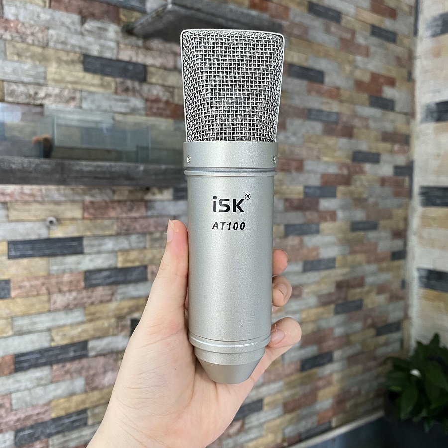 Mic thu âm ISK AT100 Hoa Vinh sử dụng - Micro đơn