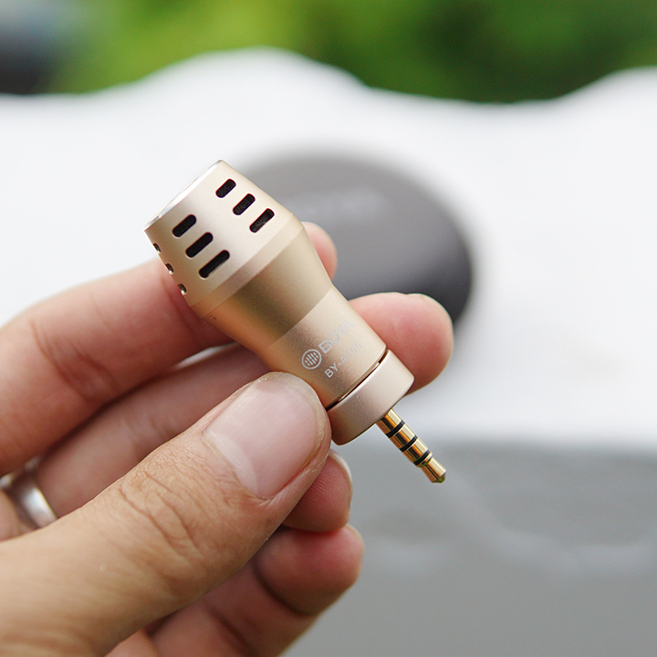 Micro mini thu âm cho điện thoại Boya BY A100