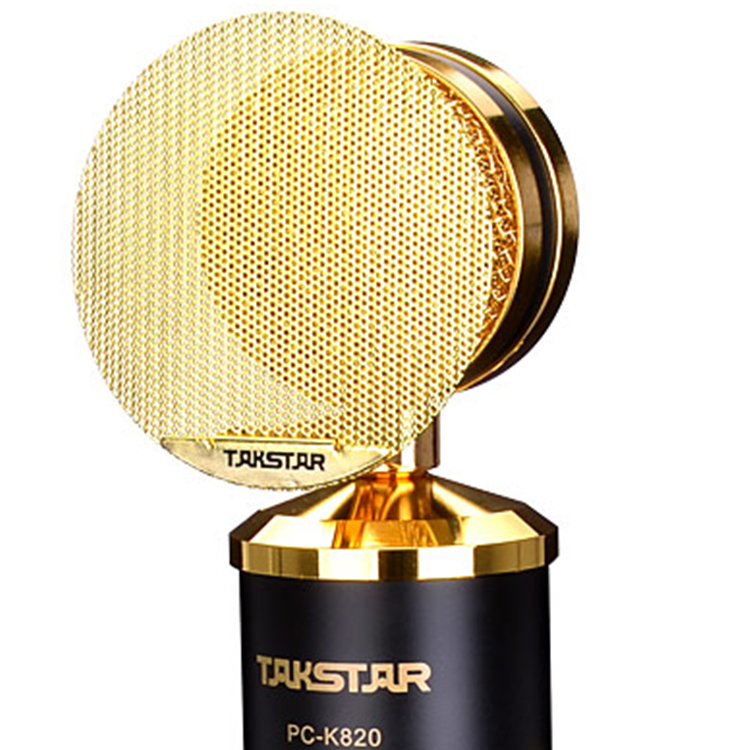 Micro thu âm cao cấp Takstar PC K820 - Kèm nguồn 48V và dây XLR