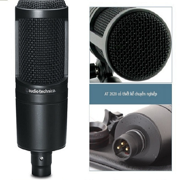 Micro thu âm hát live Audio - Technica AT2020 đề cử bởi Boba.vn