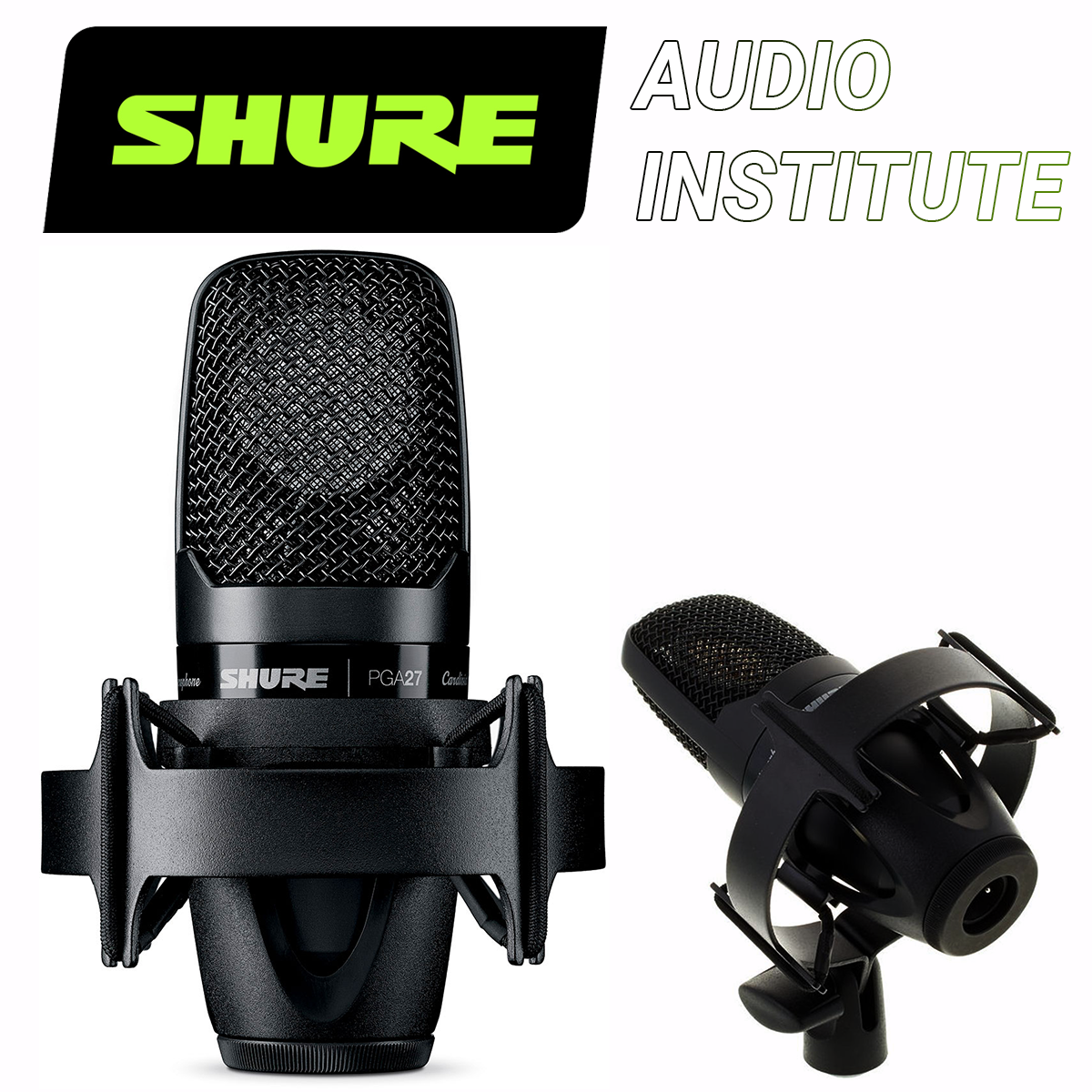 Micro thu âm màng siêu lớn Shure PGA27 - Lọc âm cực khủng