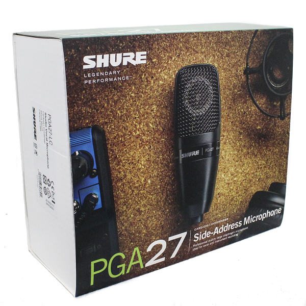 Micro thu âm màng siêu lớn Shure PGA27 - Lọc âm cực khủng