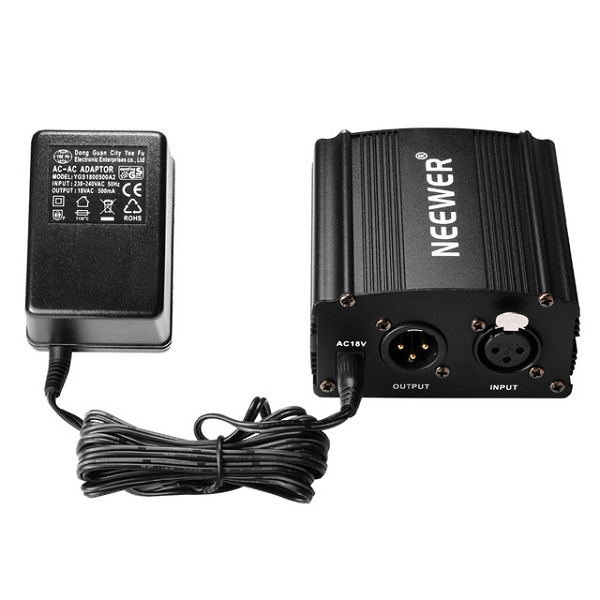 Nguồn cho Micro thu âm Phantom 48V