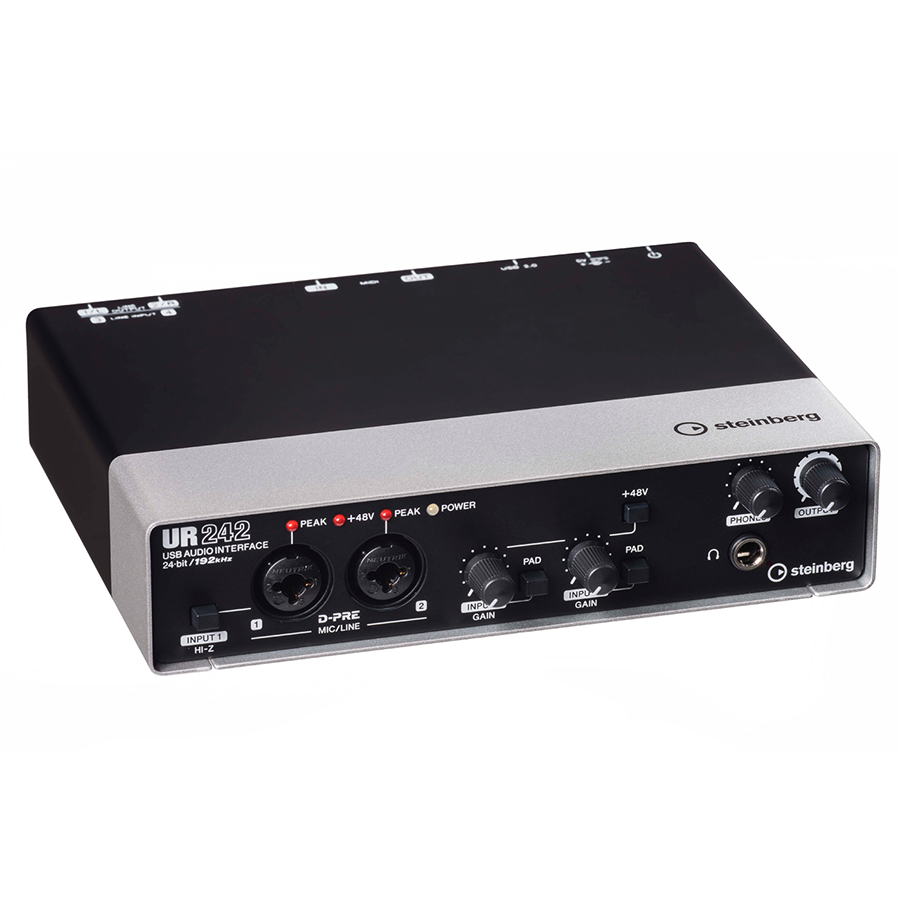 Soundcard thu âm chuyên nghiệp Steinberg UR242