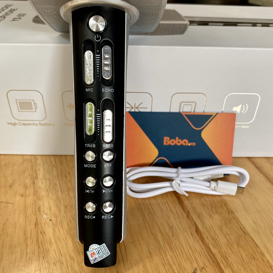 Micro karaoke bluetooth cao cấp SU YOSD YS-92 âm thanh cực đỉnh