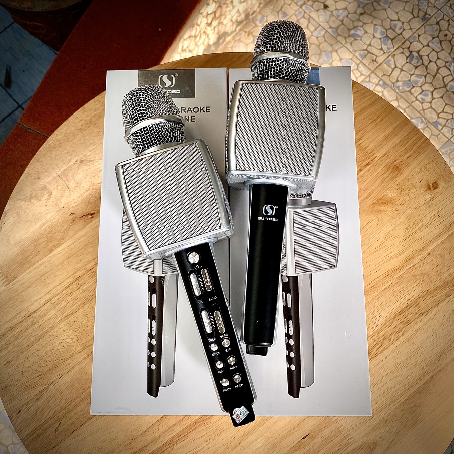 Micro karaoke bluetooth cao cấp SU YOSD YS-92 âm thanh cực đỉnh