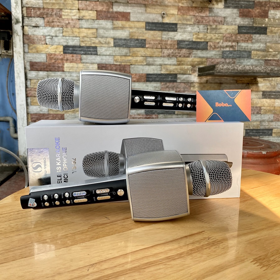 Micro karaoke bluetooth cao cấp SU YOSD YS-92 âm thanh cực đỉnh