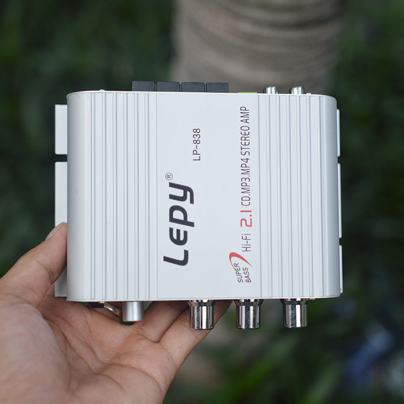 Âm ly mini giá rẻ 12V  LP 838