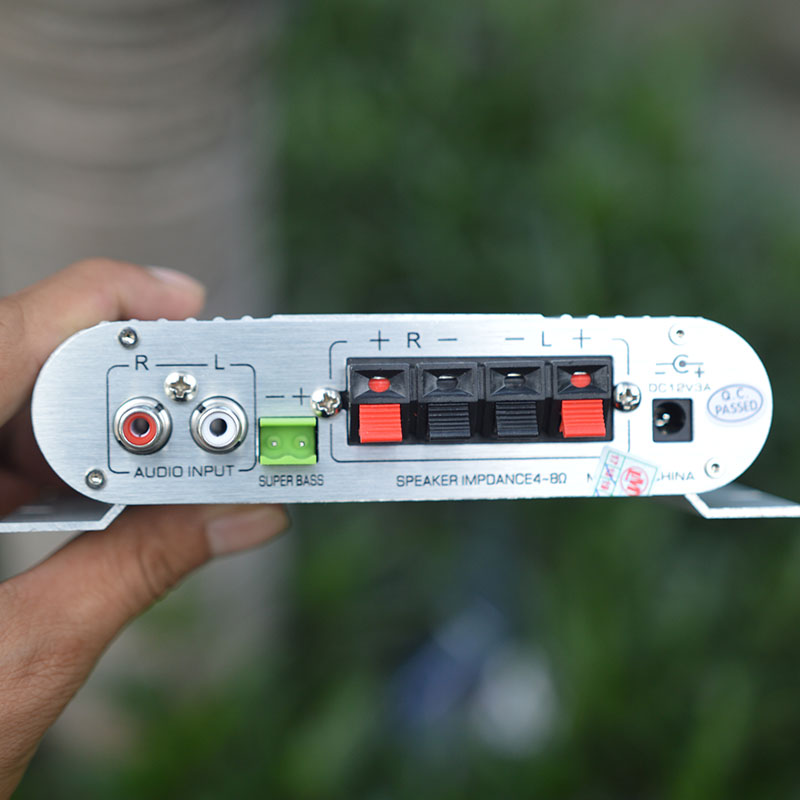 Âm ly mini giá rẻ 12V  LP 838