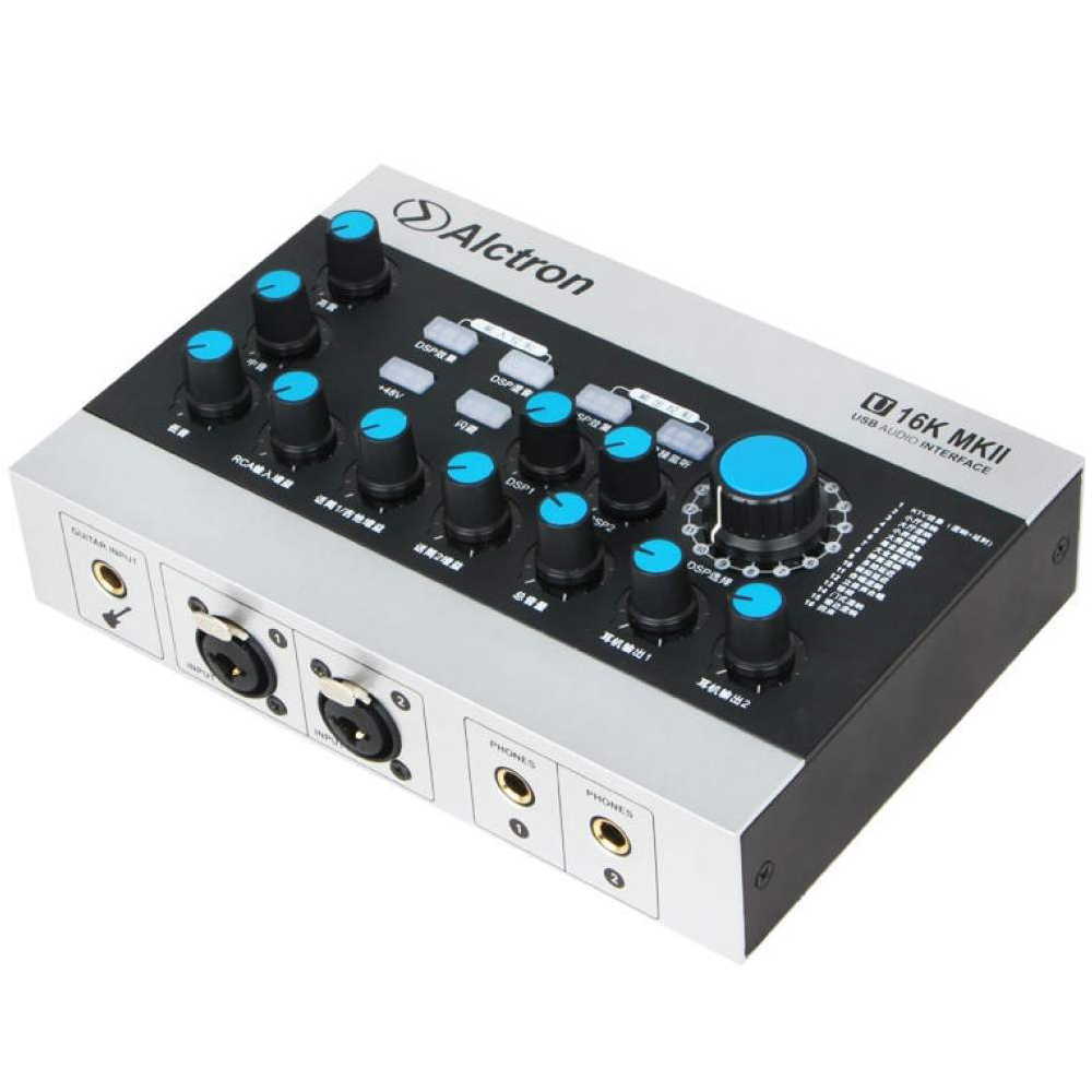 Sound Card Live Stream thu âm Alctron U16K MK2 chuyên nghiệp
