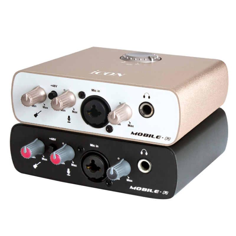 Soundcard thu âm ICON Mobile R - Đỉnh cao nhất cho hát live trên PC