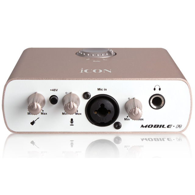 Soundcard thu âm ICON Mobile R - Đỉnh cao nhất cho hát live trên PC