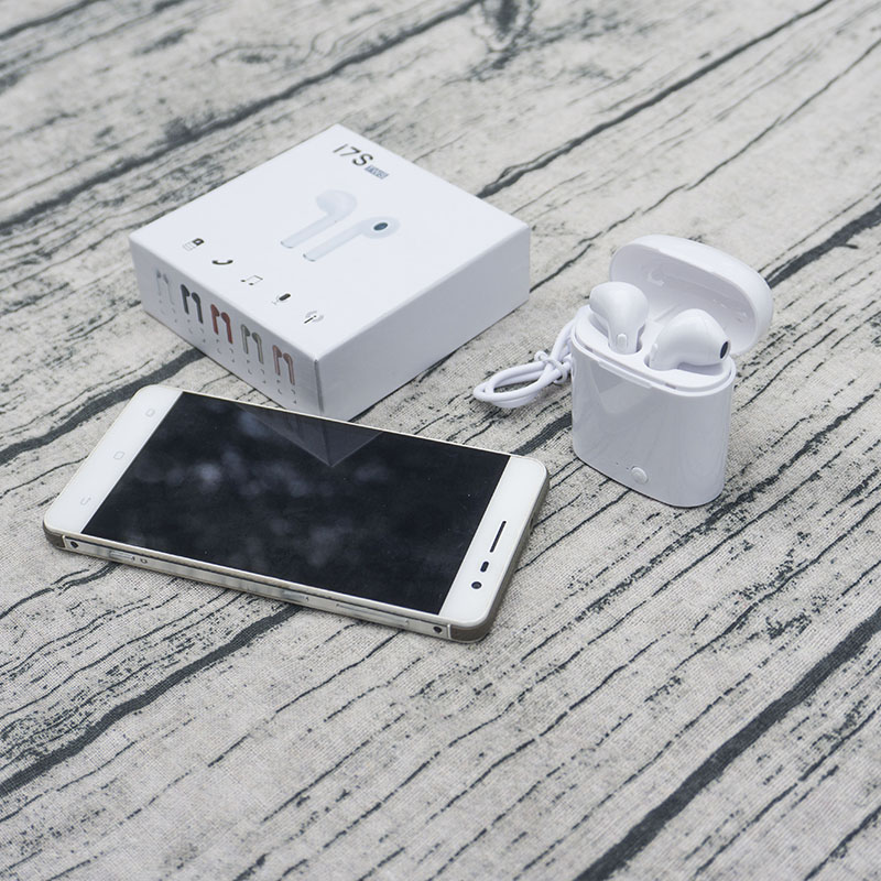 Tai nghe headphone bluetooth iphone X i7S có dock sạc