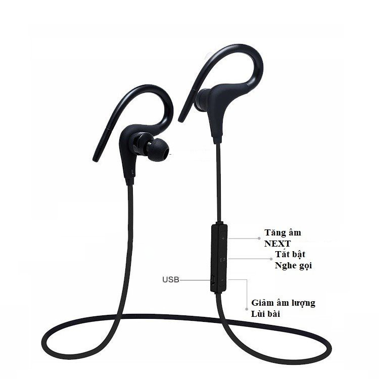 Tai nghe bluetooth thể thao superbass