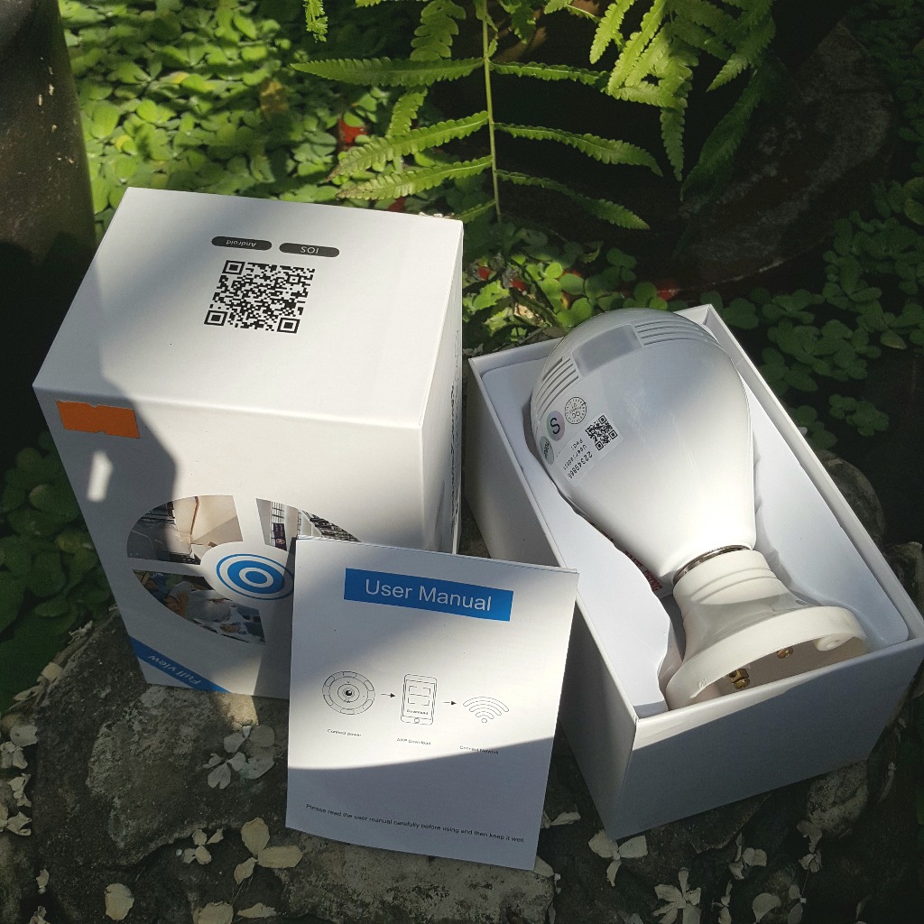 Camera bóng đèn IP wifi Full HD BD1080