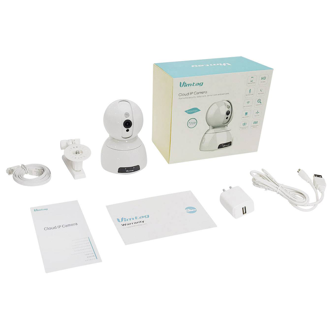 Camera IP 360 độ Vimtag CP2X - FullHD 1080 chuẩn IRCUT bù trừ ánh sáng