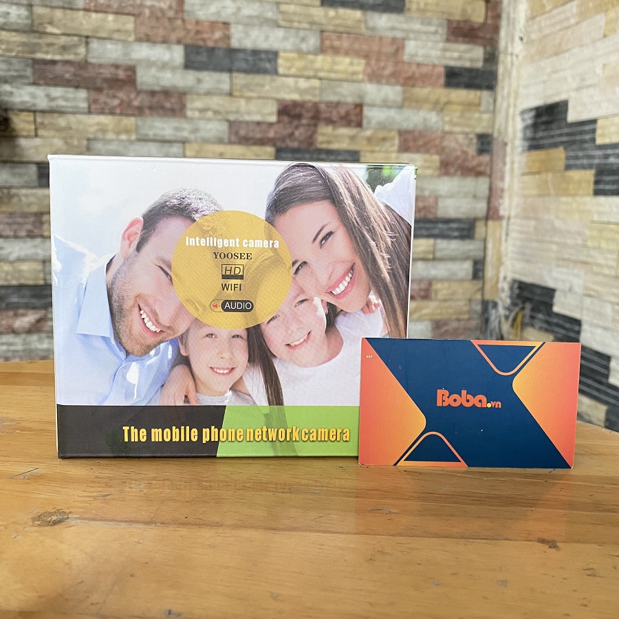 Camera ip wifi đàm thoại 2 chiều Yoosee 3 ăng ten FullHD 2MP chất lượng 1080