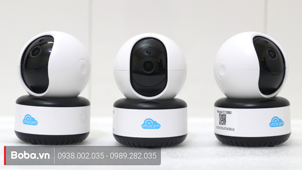 Camera ip Vitacam C1080 - H.265X có quay tracking chuyển động theo người