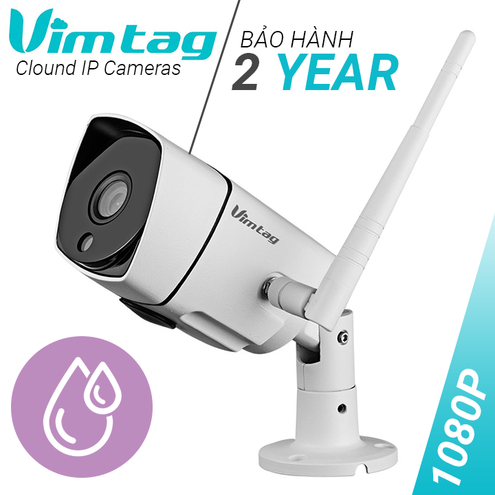Camera IP Wifi Vimtag B3S 1080P - Ngoài trời chống nước full