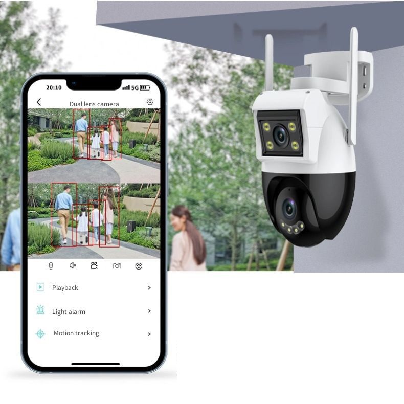 Camera ip wifi yoosse 2 màn hình GPT201
