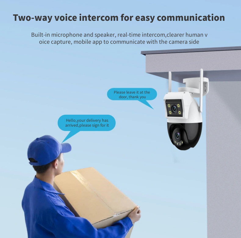 Camera ip wifi yoosse 2 màn hình GPT201