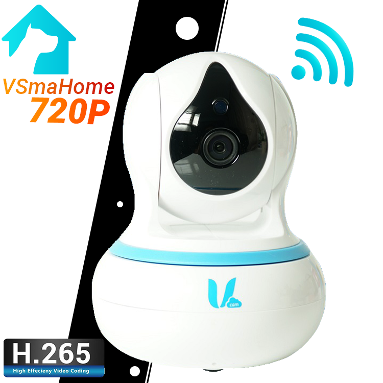 Camera không dây VSMaHome V1 - HD 720p hỗ trợ Stream H265
