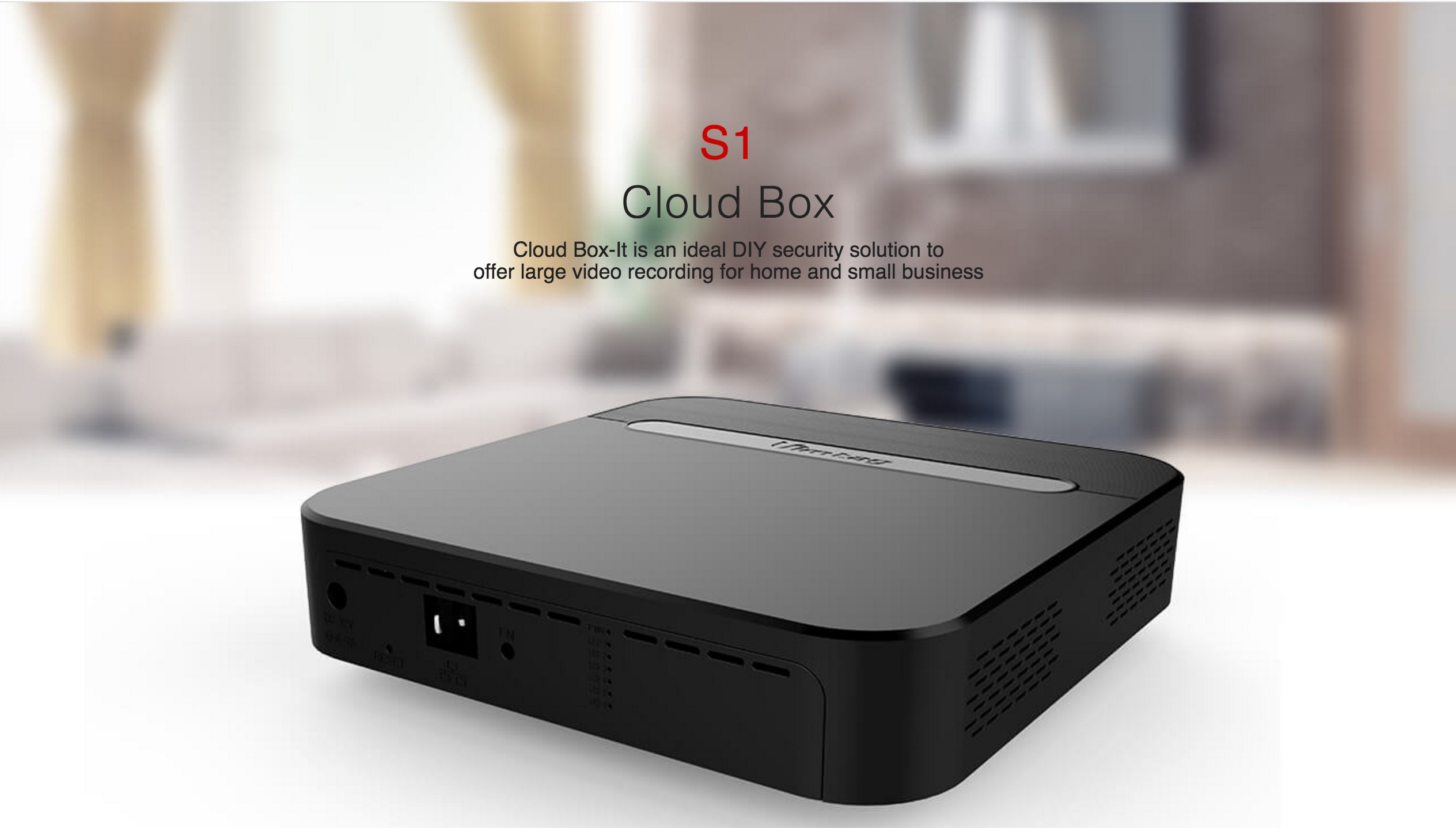 Ổ cứng lưu trữ đám mây Vimtag S1 Cloud Box Wifi - Hỗ trợ HDD 2TB