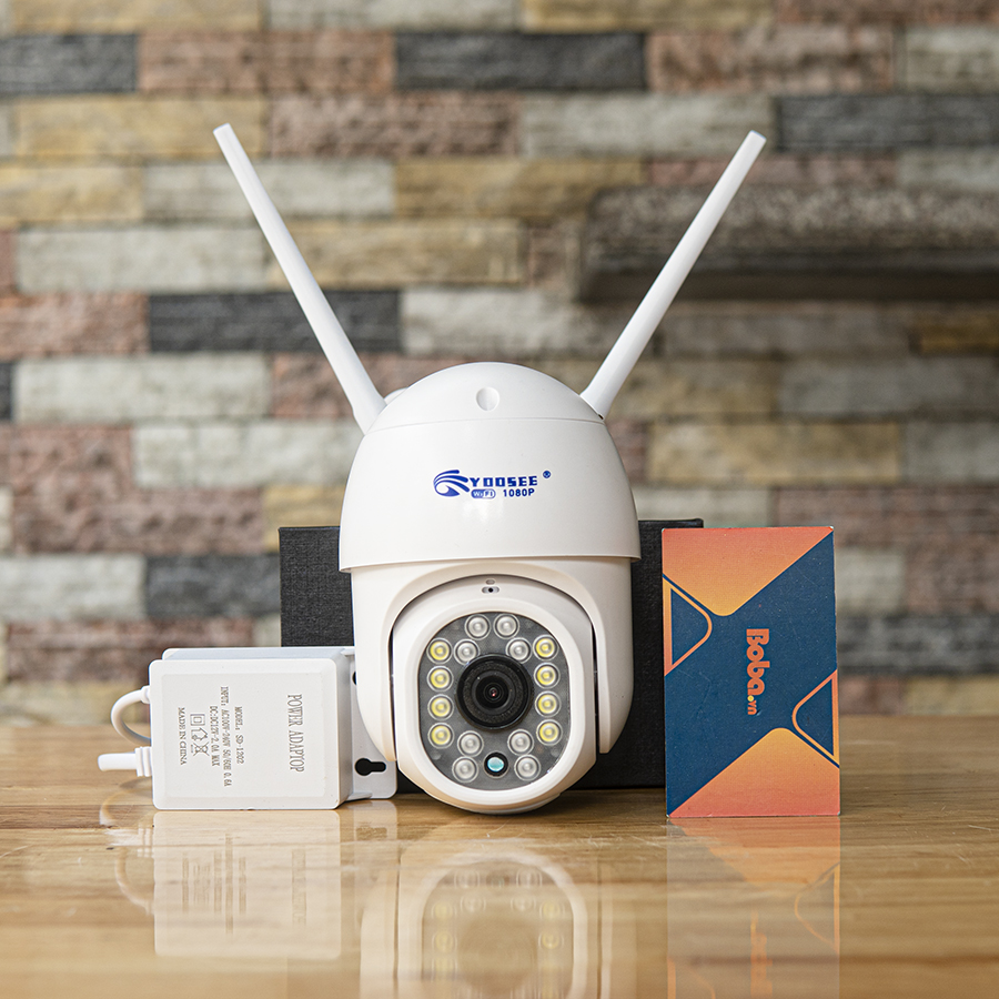 Camera Wifi Yoosee D-16A chống nước lắp trong nhà hay ngoài trời đều được