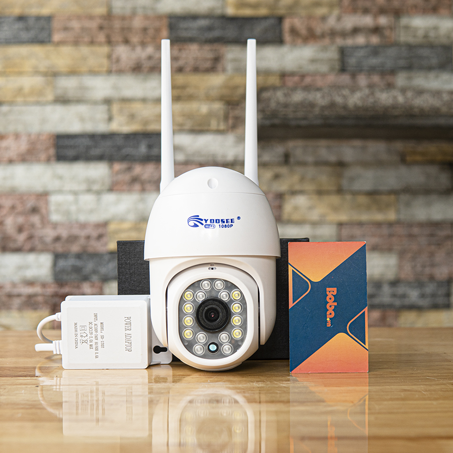 Camera Wifi Yoosee D-16A chống nước lắp trong nhà hay ngoài trời đều được