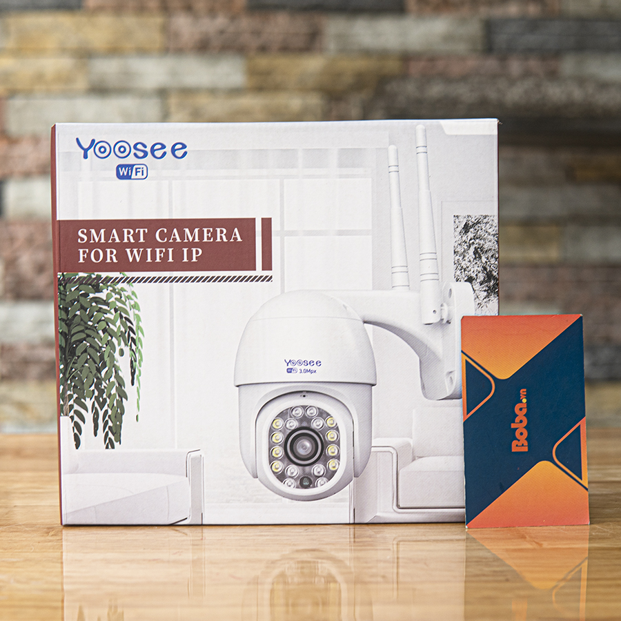 Camera Wifi Yoosee D-16A chống nước lắp trong nhà hay ngoài trời đều được