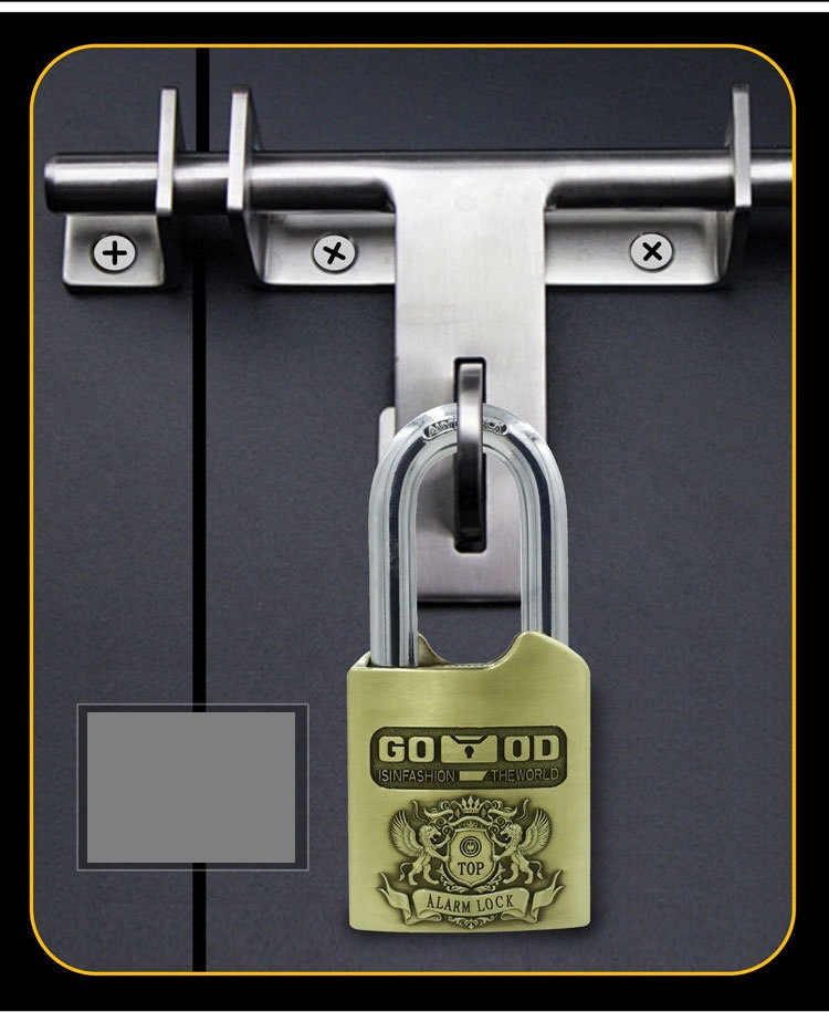 Ổ khóa báo động chống trộm Good Padlock - Chống cắt