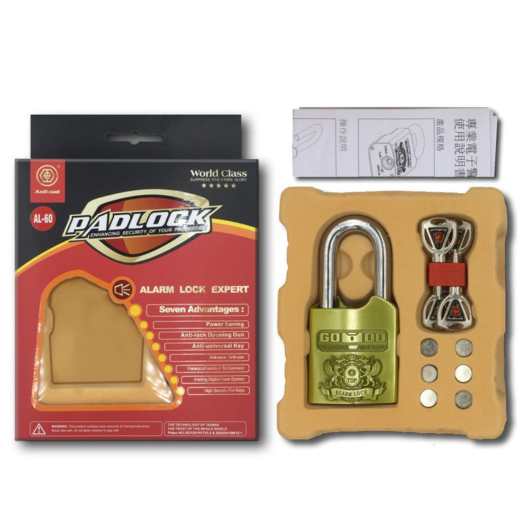 Ổ khóa báo động chống trộm Good Padlock - Chống cắt