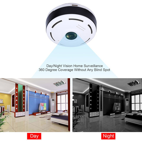 Camera 360 IP Panoramic - Hỗ trợ độ phân giải HDi 960p