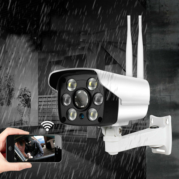 Camera IP Ngoài Trời IP35W200 - 6 Led hồng ngoài quay đêm cực kỳ nét